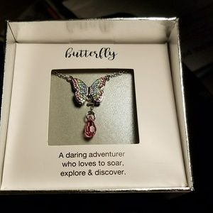 Beautiful Butterfly Necklace